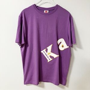 Kappa | Purple Graphic T-Shirt XXL